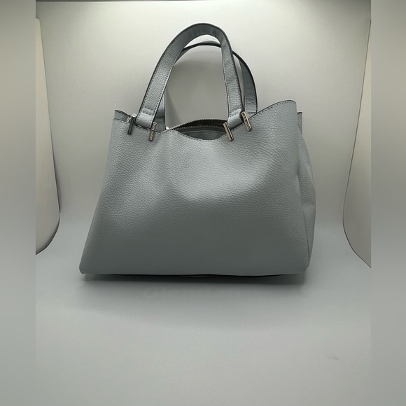 Steve Madden Women’s Bparker  Light Gray  Faux Leather Tote Purse Satchel OS - Picture 3 of 16